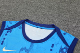 24-25 CHE Light blue Tank top and shorts suit