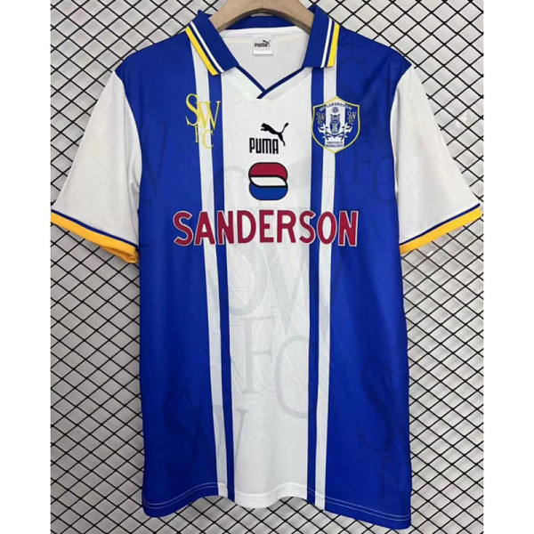 1996-1997 Sheffeld Wednesday Home Retro Soccer Jersey