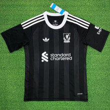 25-26 LIV Black Goalkeeper Soccer Jersey