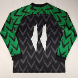 24-25 Palestine FC Black Green Long Sleeve Soccer Jersey (长袖)