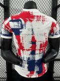 25-26 BAR Special Edition White Red Player Version Training Shirts