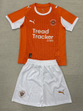25-26 Blackpool FC Home Kids Soccer Jersey