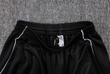 25-26 Argentina Black Kids Half Pull Tracksuit #E25130