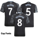 25-26 Aston Villa Away Player Version Soccer Jersey
