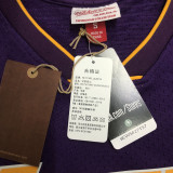 2009 LAKERS BRYANT #24 Purple Retro Top Quality Hot Pressing NBA Jersey