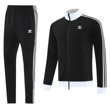 2025 AD Black Jacket Tracksuit #AJ21