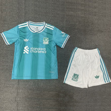 25-26 LIV Lake Blue Kids Soccer Jersey