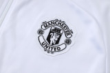 2025-26 Man Utd White Jacket Tracksuit #A2533