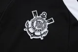 25-26 Corinthians Black Half Pull Tracksuit (半拉链)