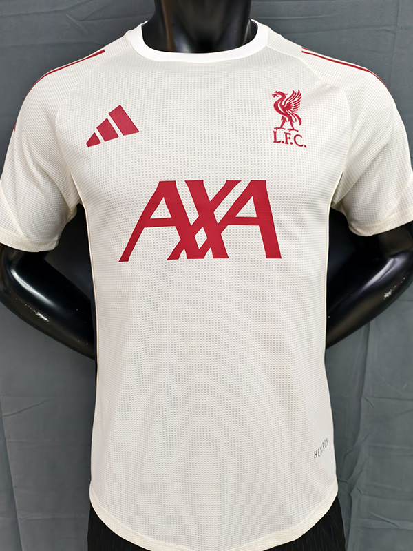 2025-26 LIV Beige Player Version Training shirts