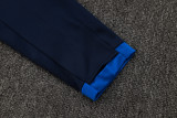 25-26 NK Royal blue Half Pull Tracksuit #08 (半拉链)
