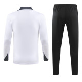 2024 NK White Kids Half Pull Tracksuit (童装)(半拉链)