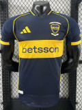 25-26 Boca Juniors Home Player Version Soccer Jersey