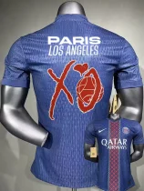 25-26 PSG Home Print Paris Los Angeles XO Player Version Soccer Jersey(球员)
