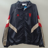 25-26 Man Utd Black Windbreaker