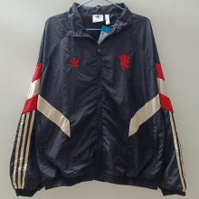 25-26 Man Utd Black Windbreaker