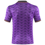 25-26 Man Utd Purple Polo Short Sleeve