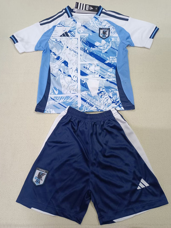 24-25 Japan White Blue Special Edition Kids Training (蓝动漫)