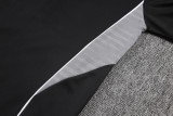 25-26 Germany Black Kids Half Pull Tracksuit #E25149(童装)(半拉链)