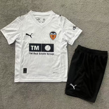 2025-26 Valencia Home Kids Soccer Jersey