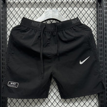 D3302 NK Black Casual Short Pants