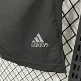 D980 AD Black Casual Short Pants