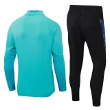 2025-26 Marseille Liqht blue Half Pull Tracksuit (半拉链