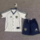 2025-26 Boca White Casual Edition Kids Baseball Jersey
