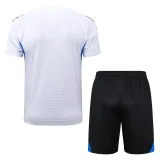 2025-26 Man Utd White Training Short Suit #D25155