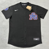 2025-26 PSG Black Casual Edition Baseball Jersey