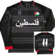 24-25 Palestine FC Black Green Long Sleeve Soccer Jersey (长袖)红袖边