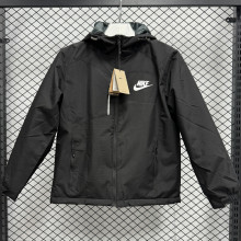 2024 NK Velvet Thickened warm Black Outdoor Jackets # F2 加绒冲锋衣