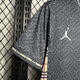 24-25 England Black Grey Special Edition Fans Soccer Jersey