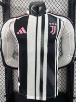 25-26 jUV Home Long Sleeve Player Version Soccer Jersey(长袖球员)