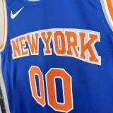 2022-23 KNICKS CLARKSON #00 Blue Top Quality HotPressing NBA Jersey