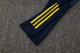 25-26 Boca Juniors Grey Half Pull Tracksuit (半拉链)