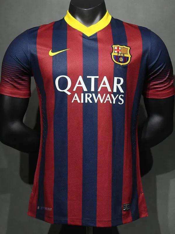 2013-2014 BAR Home Player Version 球员 Retro Soccer Jersey