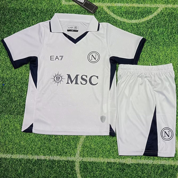 24-25 Napoli Away Kids Soccer Jersey