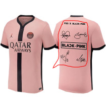 2024-25 PSG Third Print PSG X Black-Pink Fans SoccerJersey