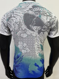 25-26 Brazil Special Edition Blue White Player Version Soccer Jersey