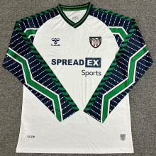 24-25 Sunderland Away Long Sleeve Soccer Jersey (长袖)