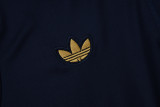 25-26 JUV Royal blue Half Pull Tracksuit #B2503(半拉链)