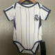 2025-26 RMA White Baby Infant Crawl Suit
