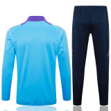 24-25 Argentina Light blue Jacket Tracksuit #A733