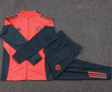 25-26 Bayern Orange Kids Jacket Tracksuit #E25141