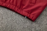 2025-26 Bayern Jujube red Hoodie Jacket Tracksuit