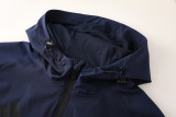 2025 AD Royal blue Hoodie Jacket Tracksuit #AF02