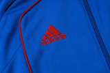 2025-26 Man Utd Fancy blue Kids Jacket Tracksuit#E25103(童装)