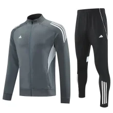 2025 AD Grey Jacket Tracksuit #2319