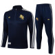 25-26 JUV Royal blue Half Pull Tracksuit #B2503(半拉链)